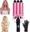 Coidak Curling Iron 3 Barrel, 1 Inch Hair Waver Curling Wand, - Scratch & Dent