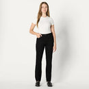 AEWM46365M25 AMAZON ESSENTIALS Women's Jeans High-Rise Straight, Size 2, Black - Like New