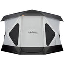 ACACIA CAMPING TENT 4-6 PERSON LARGE TENT 6'10" HEIGHT 2 DOORS - MOONSTONE - Like New