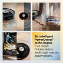 SHARK POWERDETECT THERMACHARGED ROBOT VACUUM & MOP 2-IN-1 NEVERTOUCH - BLACK - Like New