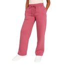 BLUE ICE HEAVYWEIGHT WIDE LEG LOOSE FIT FLEECE SWEATPANTS,SIZE: WOMEN XL - MAUVE - Brand New
