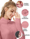 FKEEP Women's Sun Shirts Long Sleeve Athletic Jackets UPF 50+, ROSE PINK, XS - Brand New