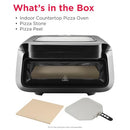 FRIGIDAIRE ELECTRIC INDOOR PIZZA OVEN REACH TEMPERATURES OF 700°F MODEL - BLACK - Like New