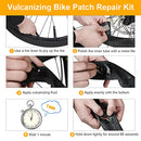 Bike Inner Tire Patch Repair Kit, 20 PCS+6 PCS,Patch Box, Lever (B09PH5HG64) - Brand New