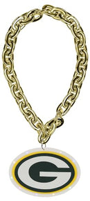 FOCO Green Bay Packers Big Logo Light Up Chain - Brand New