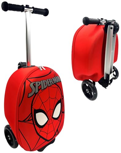 Fast Forward Kid’s Licensed 18" Ride-On Suitcase Scooter Lightweight - Like New