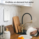 BiseLong Electric Instant Heat Tankless Water Heater, 7KW, 240V, White - Like New