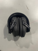 WALKER'S RAZOR SLIM ELECTRONIC SHOOTING HEARING PROTECTION MUFF - BLACK - Like New