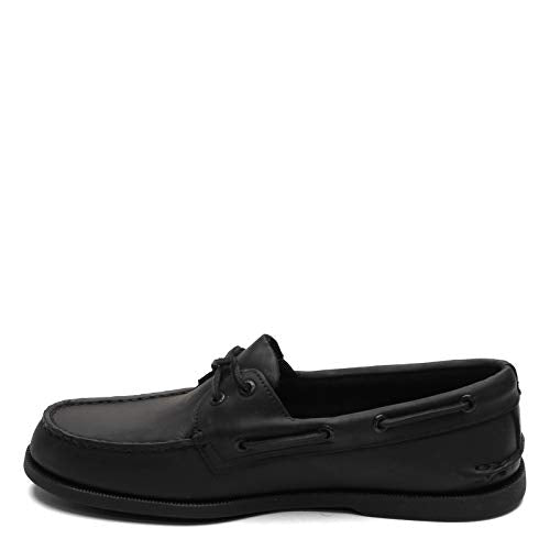 SPERRY MEN'S AUTHENTIC ORIGINAL 2-EYE SIZE: MEN 11.5 BLACK - Like New