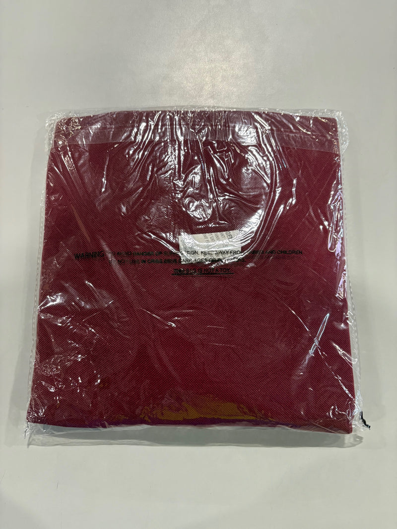TIGER WOLF 3 BUTTON POLO SHIRT - SIZE: MEN XL - MAROON/BLACK/WHITE - Brand New