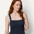 AMAZON ESSENTIALS WOMEN'S SQUARE NECK WIDE LEG SLEEVELESS JUMPSUIT, SIZE X-LARGE - Brand New