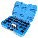 DONPIDA 22PCS WHEEL LOCKING KEY REMOVAL TOOL KIT - Black - Like New