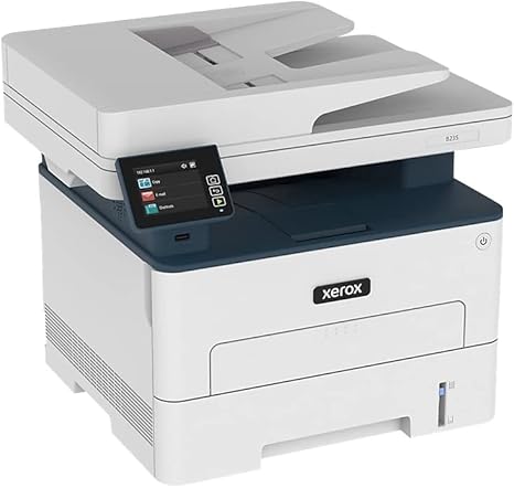 XEROX B235DNI ALL-IN-ONE PRINTER LASER TYPE F SCHUKO EU POWER PLUG - WHITE - Like New