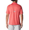 FM1038 Columbia Men's Low Drag Offshore Polo Sunset Red L - Brand New