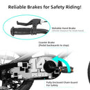 JOYSTAR PLUTO KIDS BIKE WITH TRAINING WHEELS FOR 16 INCH BIKE - GRAY - Like New