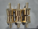 LTWFITTING 3/4" TO 3/8" BRASS BARBED HOSE FITTING 6 PACK - BRASS - Like New