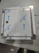 GENERIC LASER-FILM FLUSH KEYED ACCESS PANEL - SILVER - Scratch & Dent