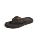 REEF MEN'S PHANTOM NIAS BEACH FLIP FLOPS - SIZE: MEN 10 - BROWN/FOSSIL - Brand New