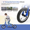 GOPLUS YOUTH KICK SCOOTER KIDS KICK SCOOTER W/ 12-INCH WHEELS 8+ - BLUE - Like New