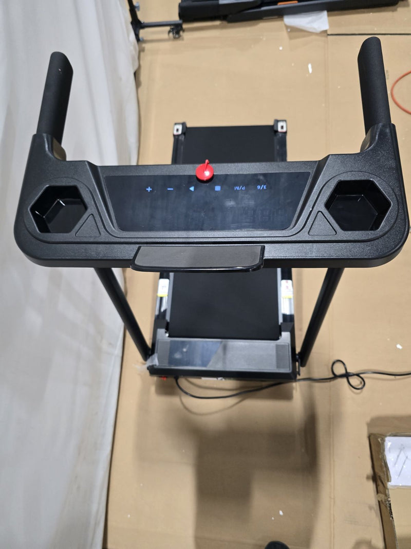 GENERIC 3-IN-1 TREADMILL PORTABLE TREADMILLS FOR HOME WITH HANDLE - BLACK - Like New