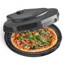 MisterChef Countertop Pizza Maker 1450W Mini Pizza Oven Pizza Maker Oven - Black - Like New