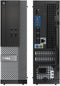 DELL OPTIPLEX 3020 SFF I5-4590 3.3GHz 8GB 500GB - BLACK/SILVER - Scratch & Dent