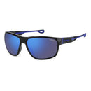 CARRERA 4018/S D51 BLACK BLUE 63/16/135 MAN SUNGLASSES - BLACK BLUE - Like New