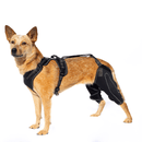 WAG WIZE DUAL-LEG KNEE BRACE HARNESS FOR DOGS - LARGE - BLACK - Like New