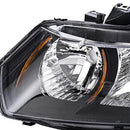 Driver Side Headlight Assembly Composite Fits 2006-2009 Honda Civic - Brand New