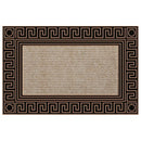 J&V TEXTILES 2FT X 3FT BRONZE COIR/RUBBER RECTANGULAR DOOR MAT - BRONZE - Brand New
