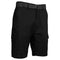 GALAXY BY HARVIC COTTON STRETCH RIPSTOP CARGO SHORTS WITH BELT SIZE 34 BLACK - Brand New
