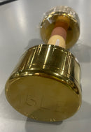 BLOGILATES IRON DUMBBELL - GOLD 15LBS - GOLD - Scratch & Dent