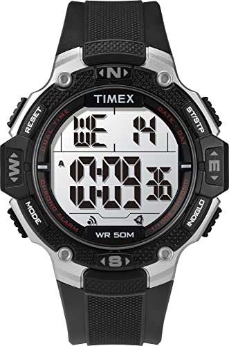 Timex Men's DGTL Rugged 46mm Watch TW5M41200GP - Black/Grey - Like New