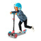 Chillafish Scotti 3-Wheel Lean-to-Steer Scooter Integrated Brake CPSC01RED - Red - Like New