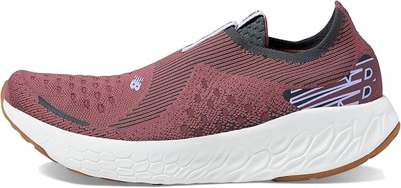 W1080SCB BALANCE WOMENS FRESH FOAM X 1080 UNLACED V1, BURGUNDY/BLACKTOP, SIZE 9 - Like New
