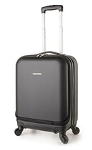 TravelCross Boston 21'' Carry On Lightweight Hardshell Spinner Luggage - Black - Like New