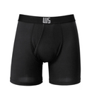 WARRIORS & SCHOLARS 6" INSEAM WARRIORFIT BOXER BRIEF - SIZE: MEN M - BLACK - Like New