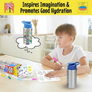 5-MINUTE CRAFTS KIDS BOY BOTTLE WITH STICKERS KIT, 16.9 oz/500 ml, 2333END - Like New