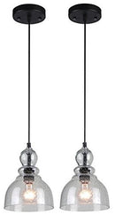 Westinghouse 2-Pack One-Light Adjustable Mini Pendant, Oil Rubbed Bronze Finish - Like New