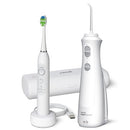 Waterpik Cordless Pearl and Sensonic Rechargeable Electric Toothbrush - White - Brand New