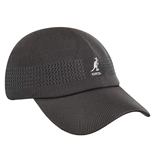 KANGOL UNISEX - ADULT BASEBALL CAP TROPIC - SIZE M - CHARCOAL - Brand New