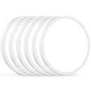 Brightever 12 Inch 6 Pack LED Flush Mount Ceiling Light Fixtures - White - Like New