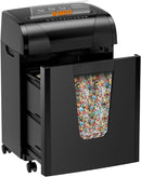 Suntiko Paper Shredder, 18-Sheet Cross Cut Level P-4 - BLACK - Like New