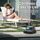 AIPER SCUBA SE CORDLESS ROBOT POOL VACUUM FOR ABOVE GROUND POOL (2024) - SILVER - Like New