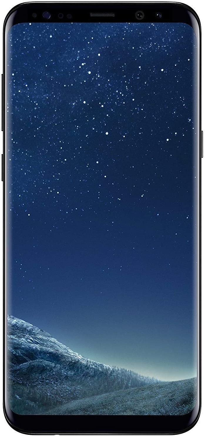 For Parts: SAMSUNG GALAXY S8 PLUS 64GB UNLOCKED -BLACK -PHYSICAL DAMAGED -BATTERY DEFECTIVE