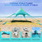 Fayloch Beach Sun Shade Tent Canopy - Turquoise - Like New
