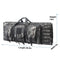 GENERICS GUN BAGS DOUBLE GUN CASE TACTICAL RIFLE BAG MAGAZINE POUCH 38" -CAMO - Like New