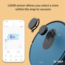 OKP Lidar Robot Vacuum Cleaner 4000Pa Suction Power No-Go Zone LiDAR Navigation - Like New