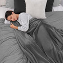 Northwest Ashford Home Cozy Warmwell Blanket Charcoal King Size 108 x 90 - Brand New