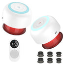 WOBRIKOSEE 2 PACK CUPPING THERAPY MASSAGER 5-IN-1 SET FOR PAIN RELIEF WHITE - Like New
